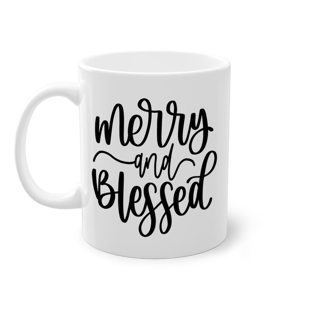 christmas ornamentsmerry and blessed 179#- christmas-Mug / Coffee Cup