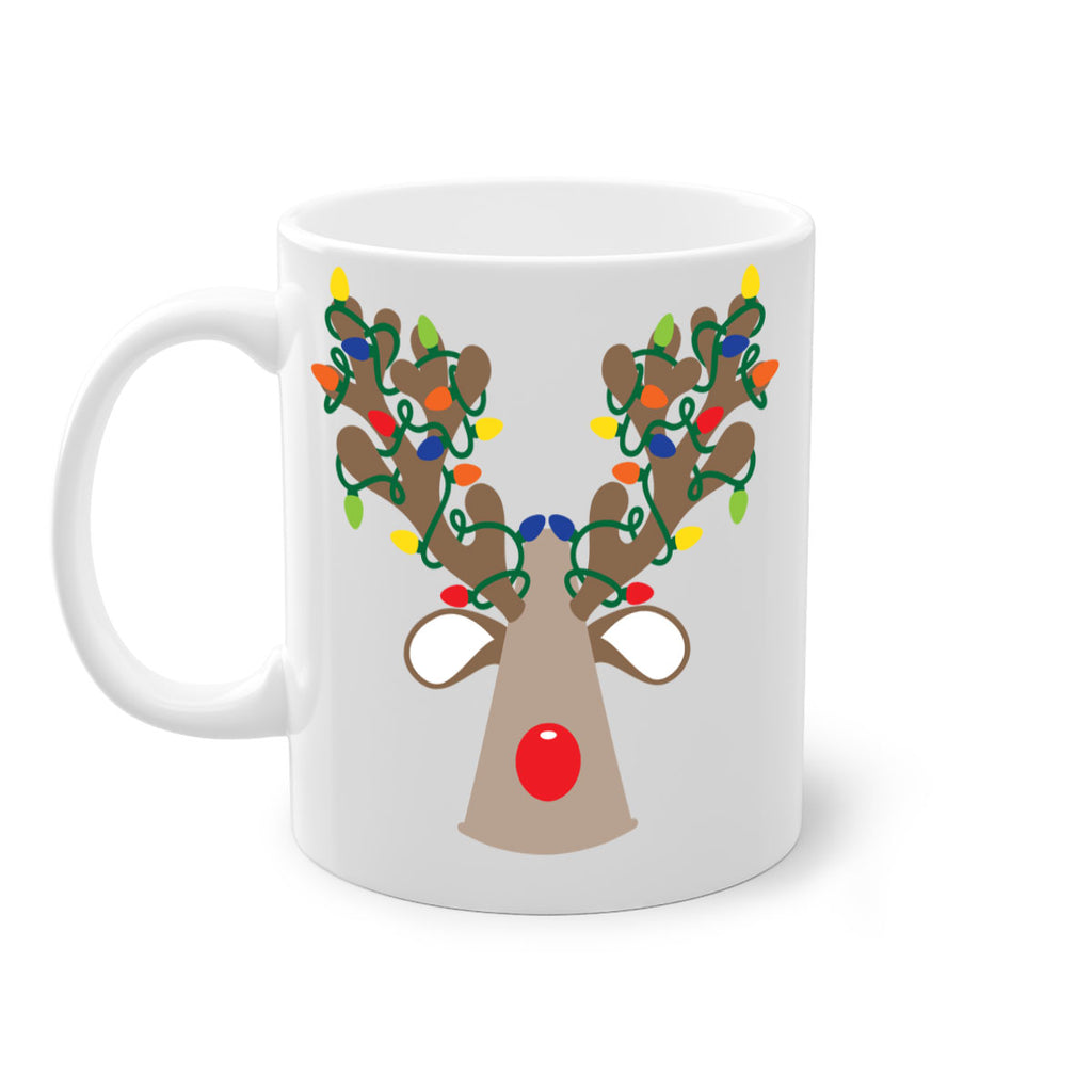 christmas reindeer antler cheer style 116#- christmas-Mug / Coffee Cup