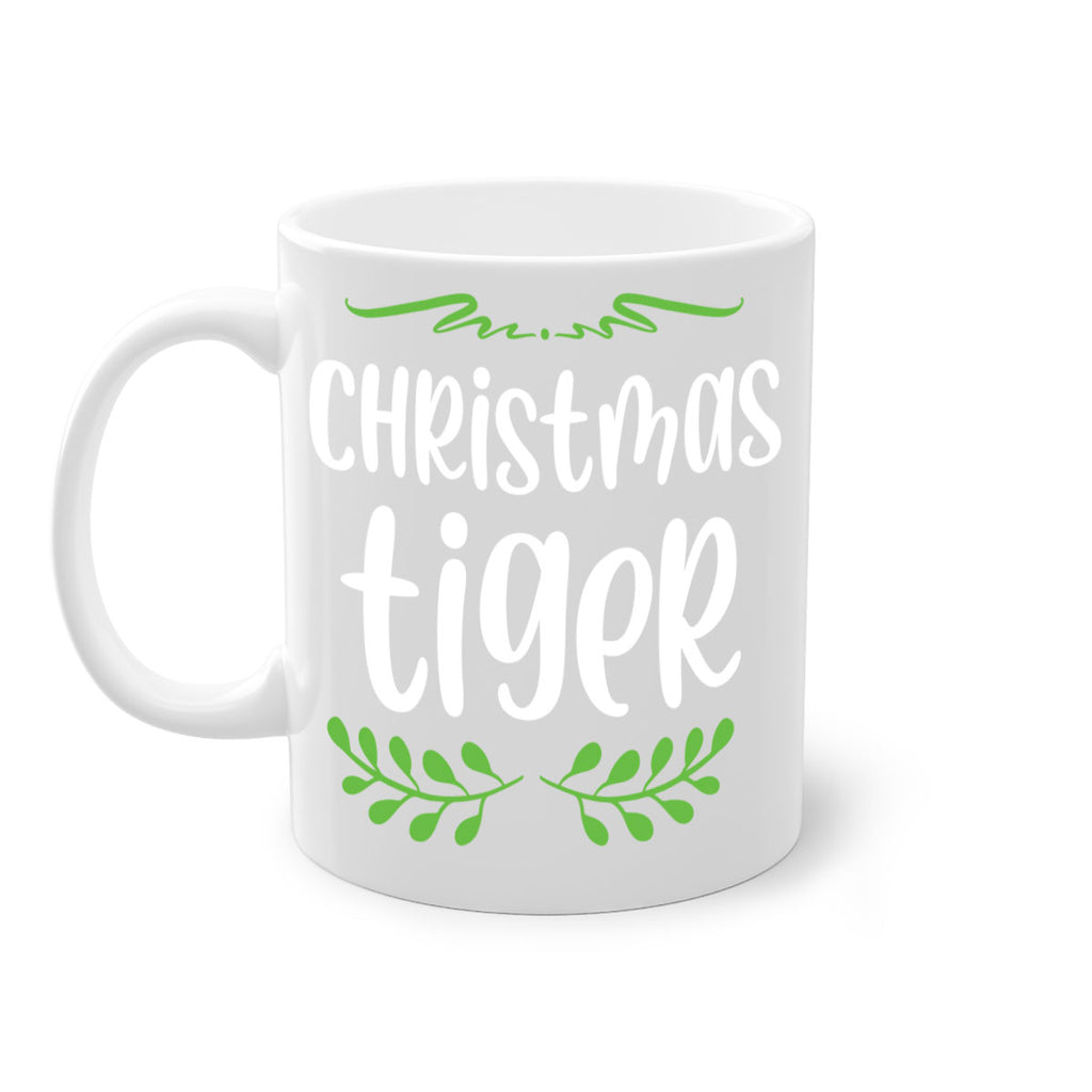 christmas tiger style 124#- christmas-Mug / Coffee Cup