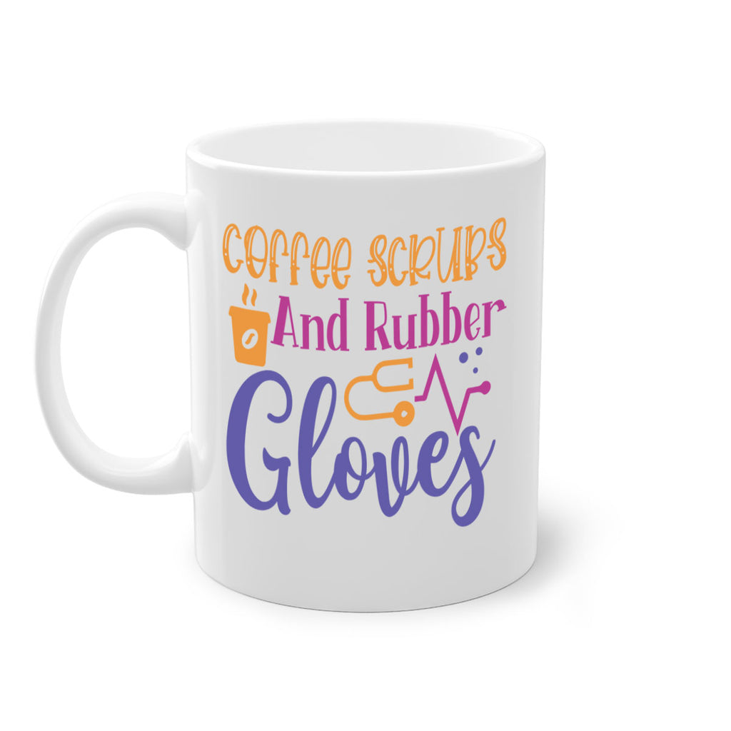 coffee scrubs and rubber gloves Style Style 211#- nurse-Mug / Coffee Cup