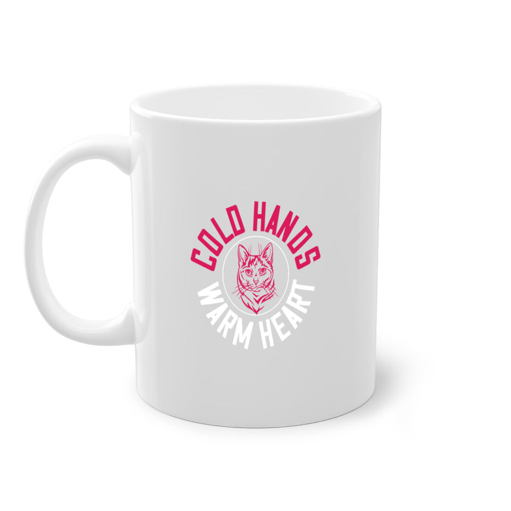 cold hands warm heart Style 42#- cat-Mug / Coffee Cup