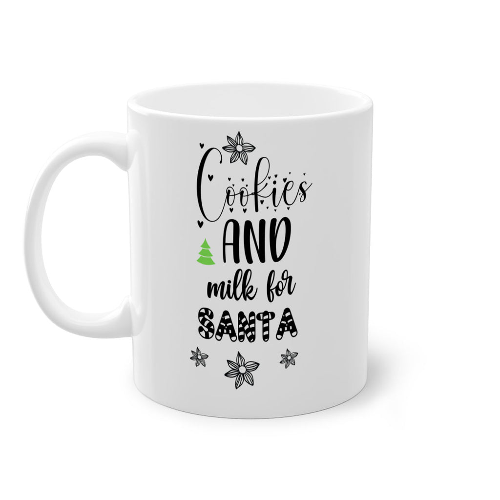 cookies and milk for santa style 137#- christmas-Mug / Coffee Cup