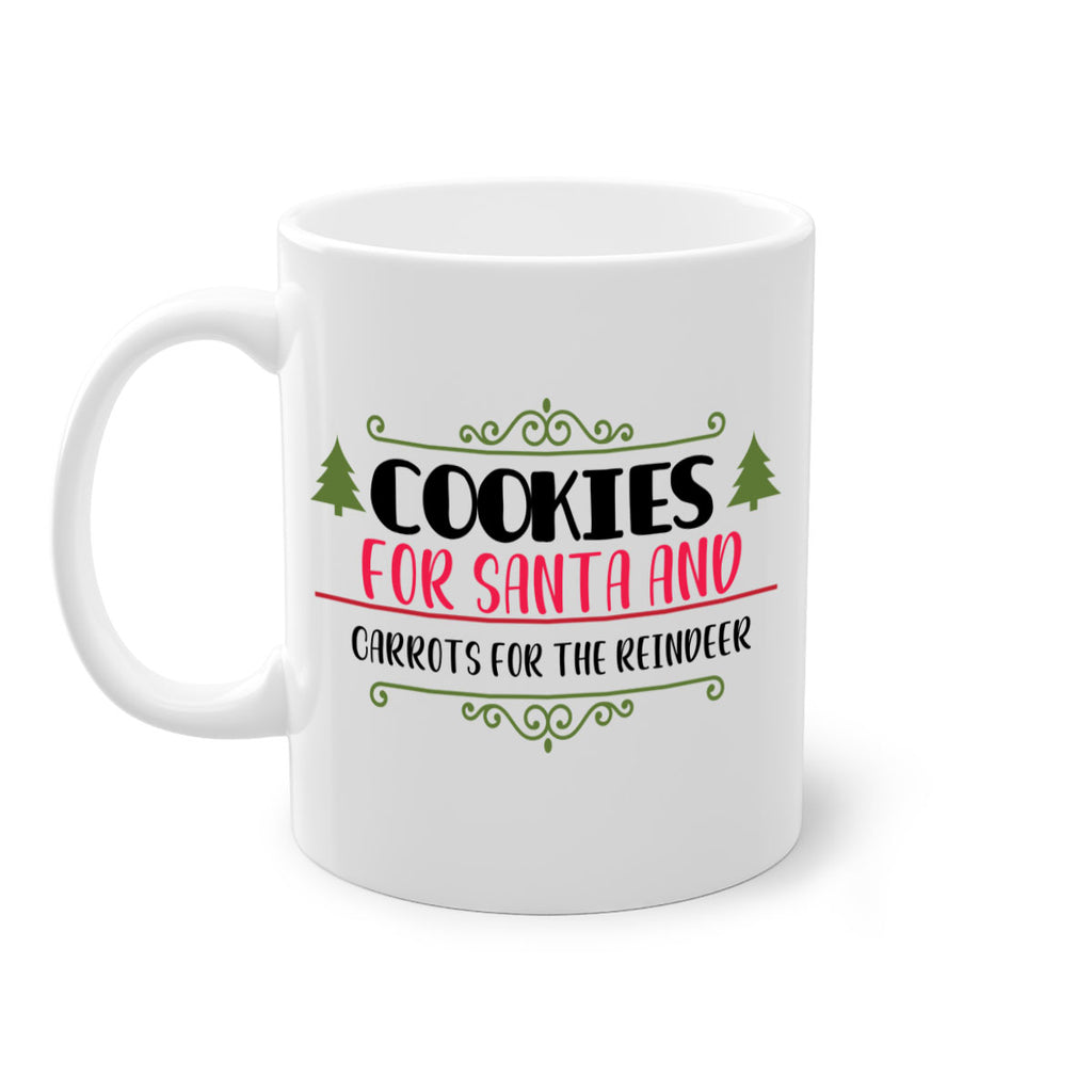 cookies for santa and carrots for the reindeer style 140#- christmas-Mug / Coffee Cup