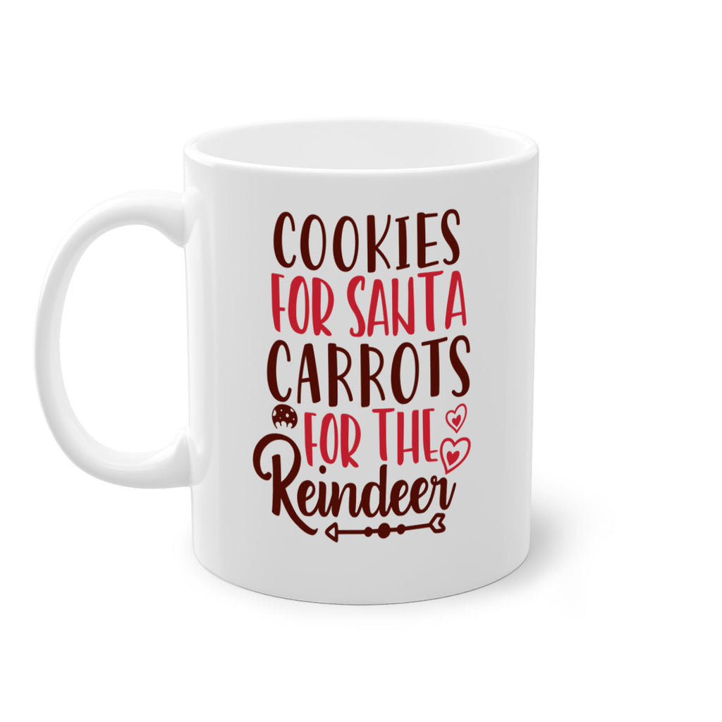 cookies for santa carrots for the reindeer 289#- christmas-Mug / Coffee Cup