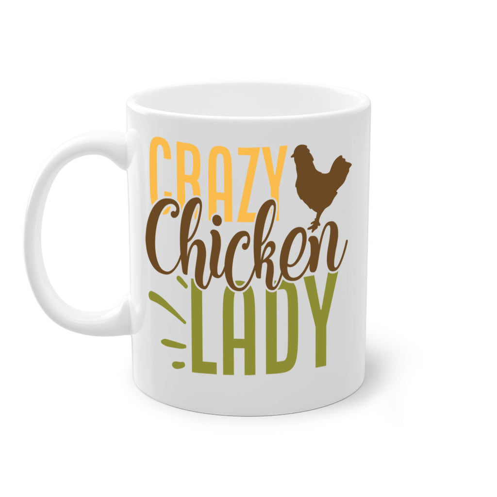 crazy chicken lady 18#- Farm and garden-Mug / Coffee Cup