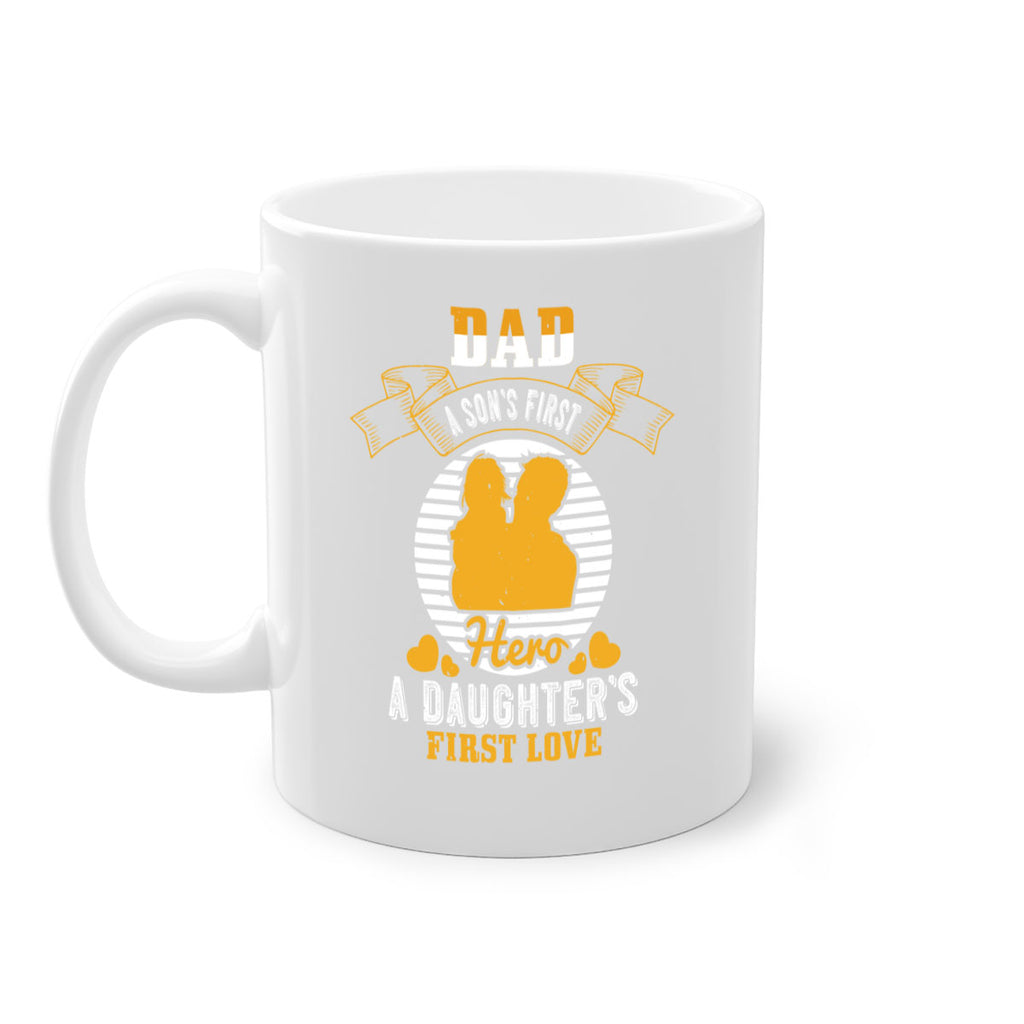 dad a son’s first hero 245#- fathers day-Mug / Coffee Cup