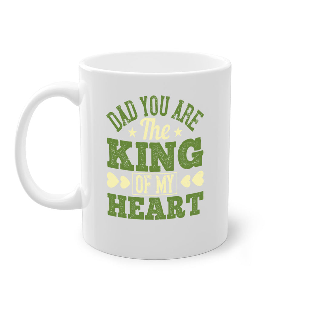 dad you are the king of my heart 253#- fathers day-Mug / Coffee Cup