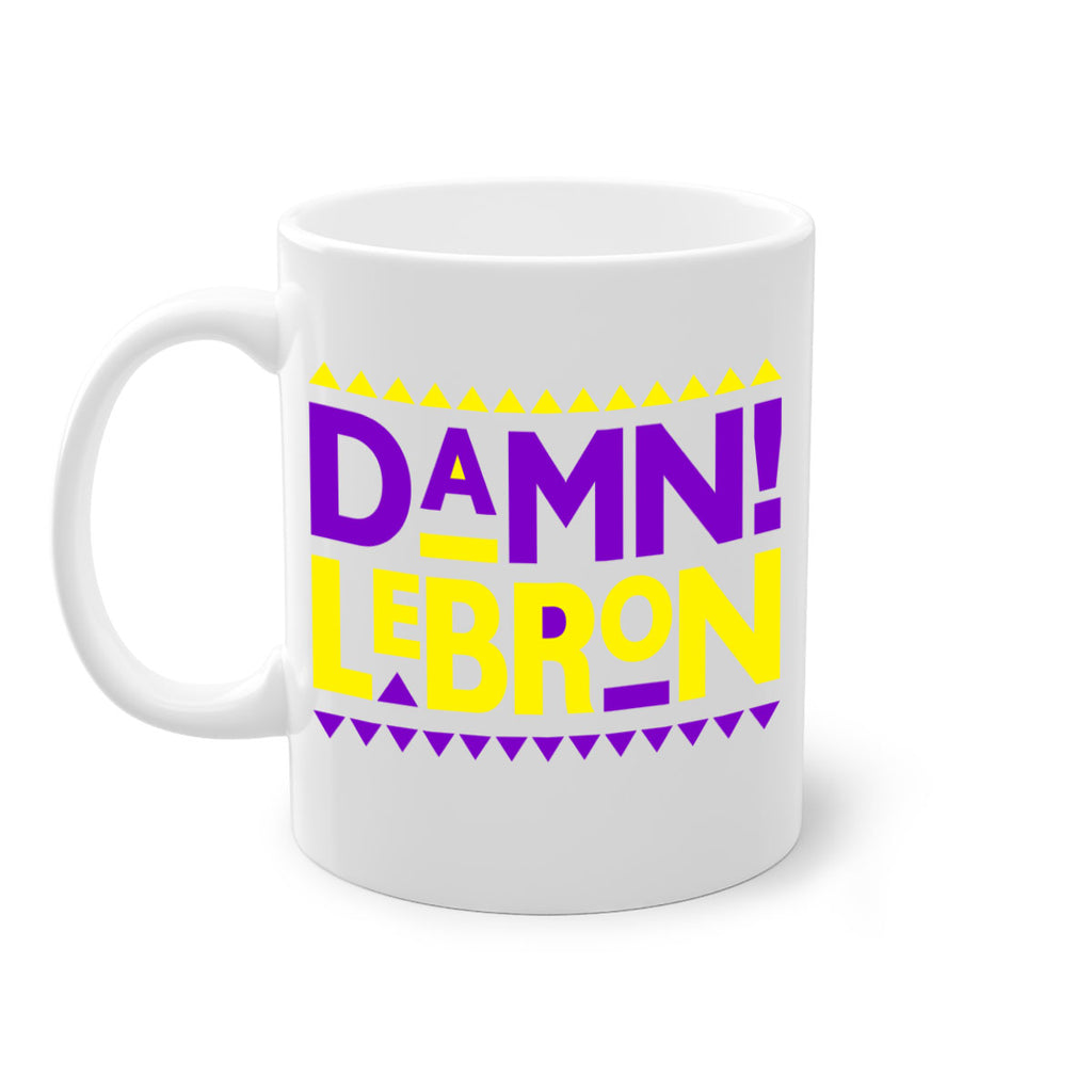 damn lebron 177#- black words - phrases-Mug / Coffee Cup