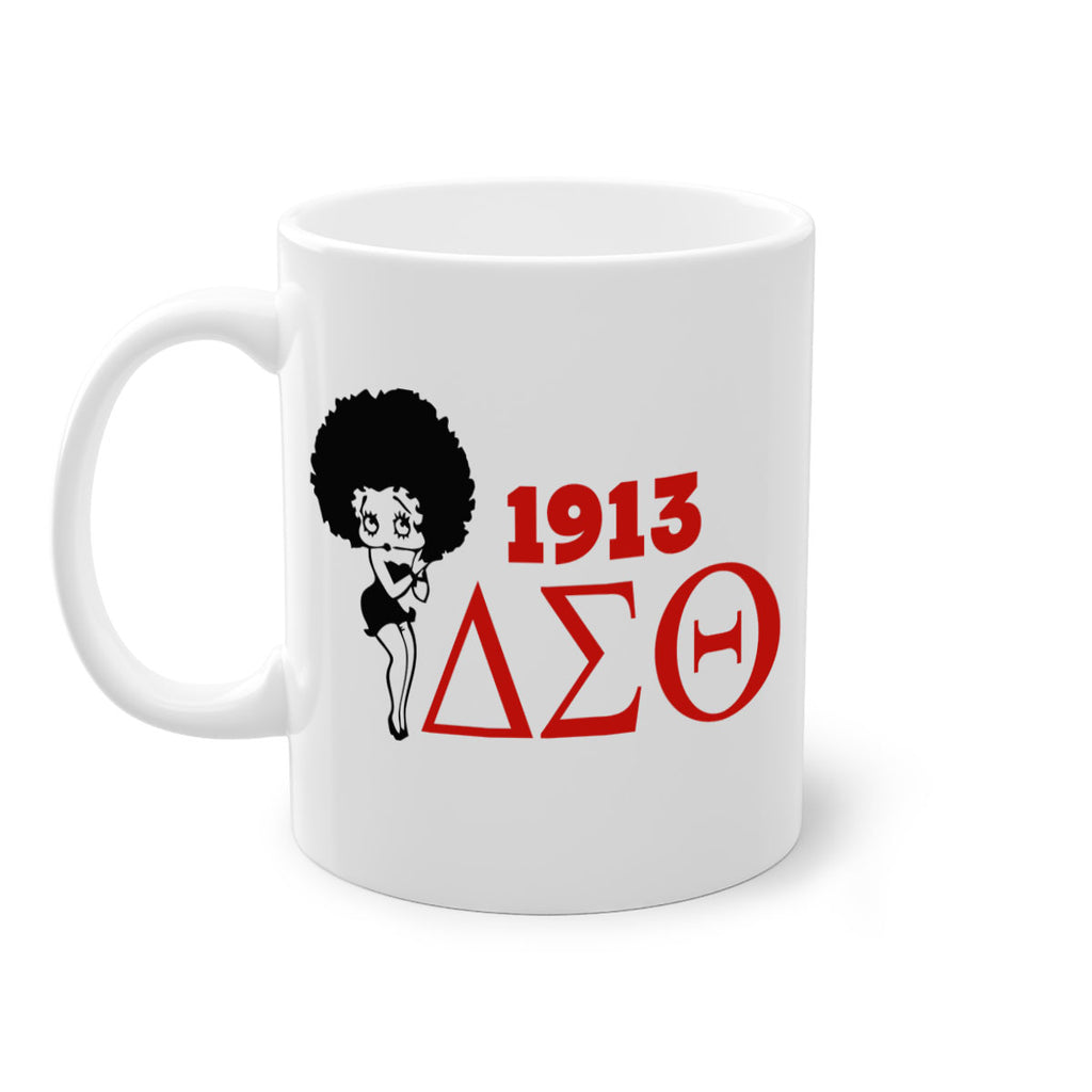 delta sigma theta 4#- black words - phrases-Mug / Coffee Cup