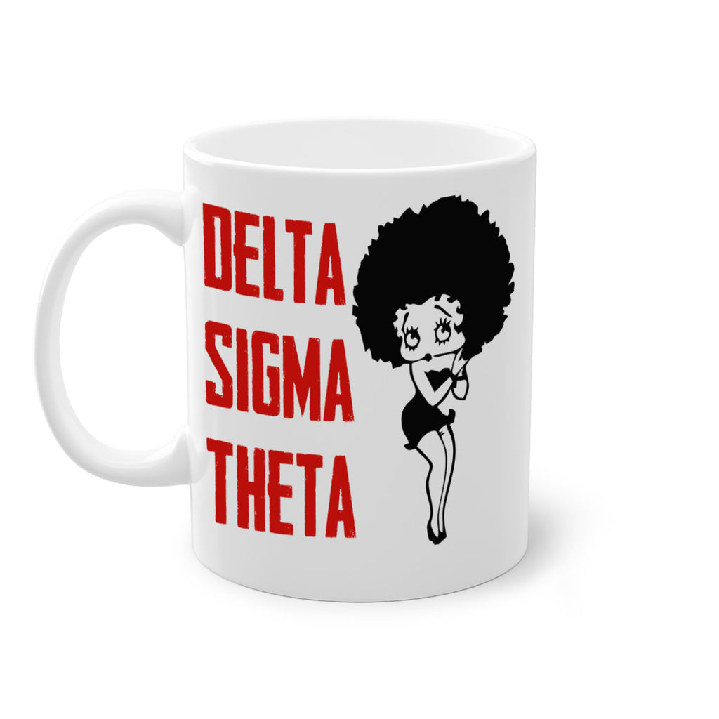 delta sigma theta 5#- black words - phrases-Mug / Coffee Cup