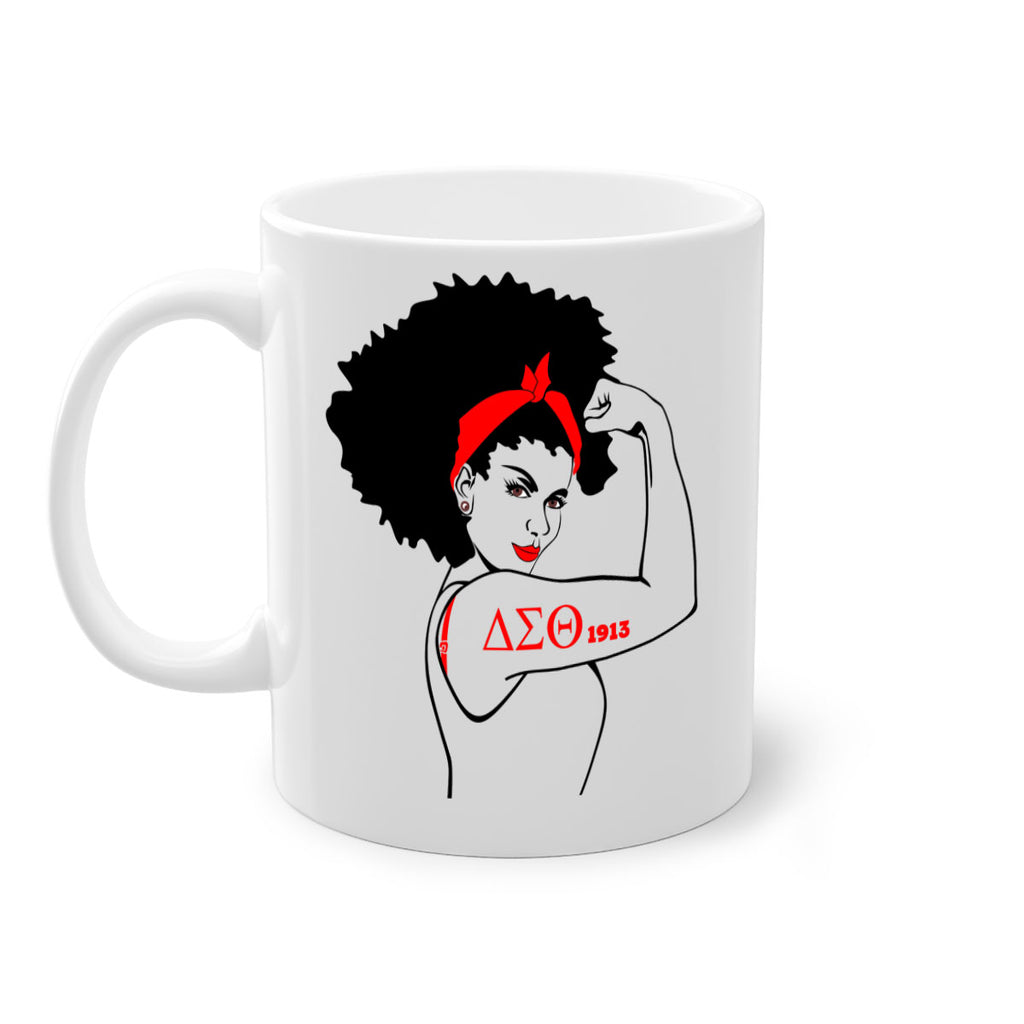 delta sigma theta 6#- black words - phrases-Mug / Coffee Cup