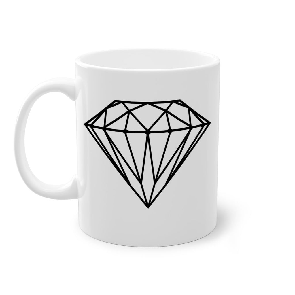 diamond 172#- black words - phrases-Mug / Coffee Cup