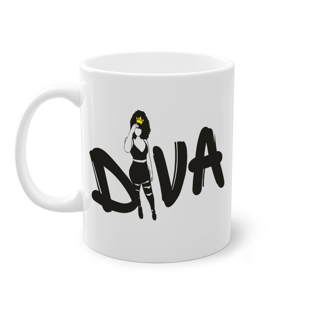 diva 6#- Black women - Girls-Mug / Coffee Cup