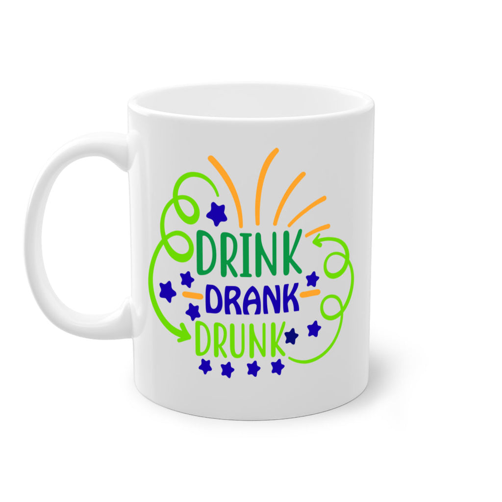 drink drank drunk 23#- mardi gras-Mug / Coffee Cup