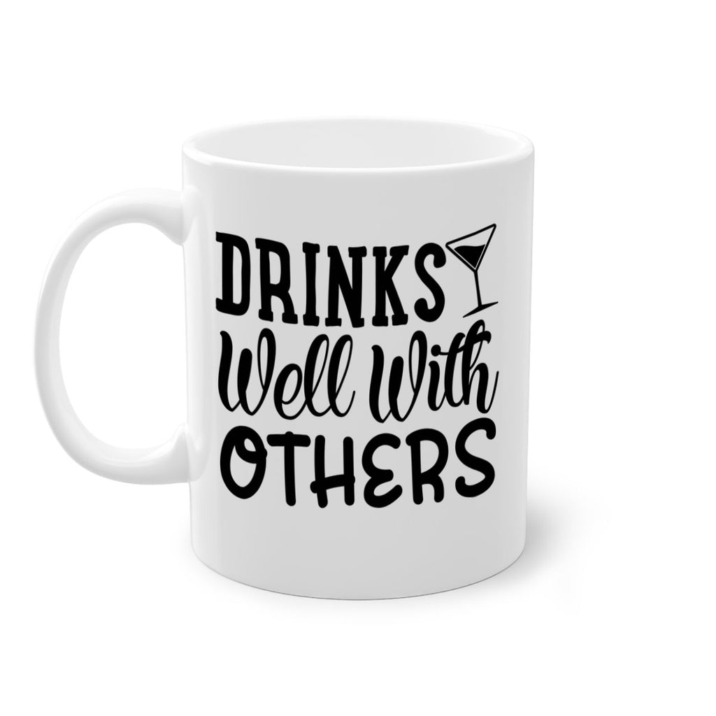 drinks well with others 128#- beer-Mug / Coffee Cup