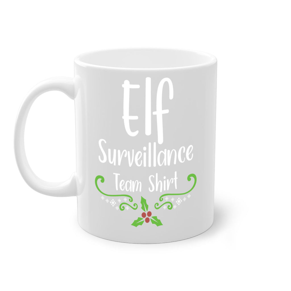 elf surveillance team shirt style 196#- christmas-Mug / Coffee Cup