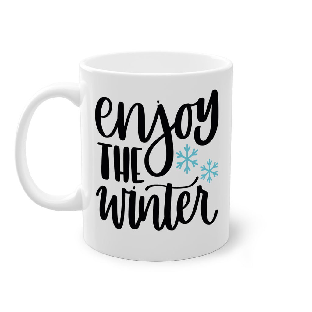 enjoy the winter 155#- christmas-Mug / Coffee Cup