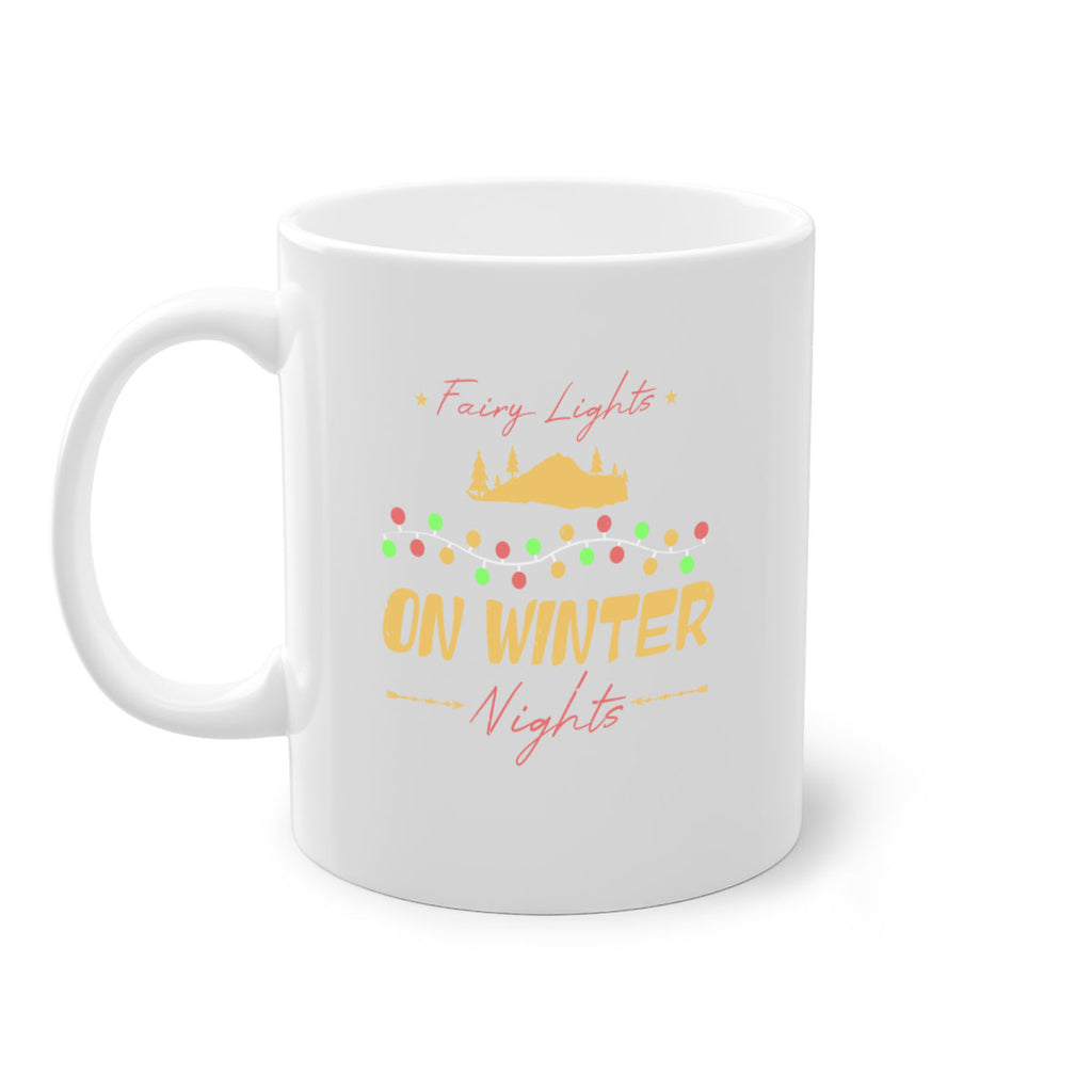 fairy lights on winter nights 424#- christmas-Mug / Coffee Cup