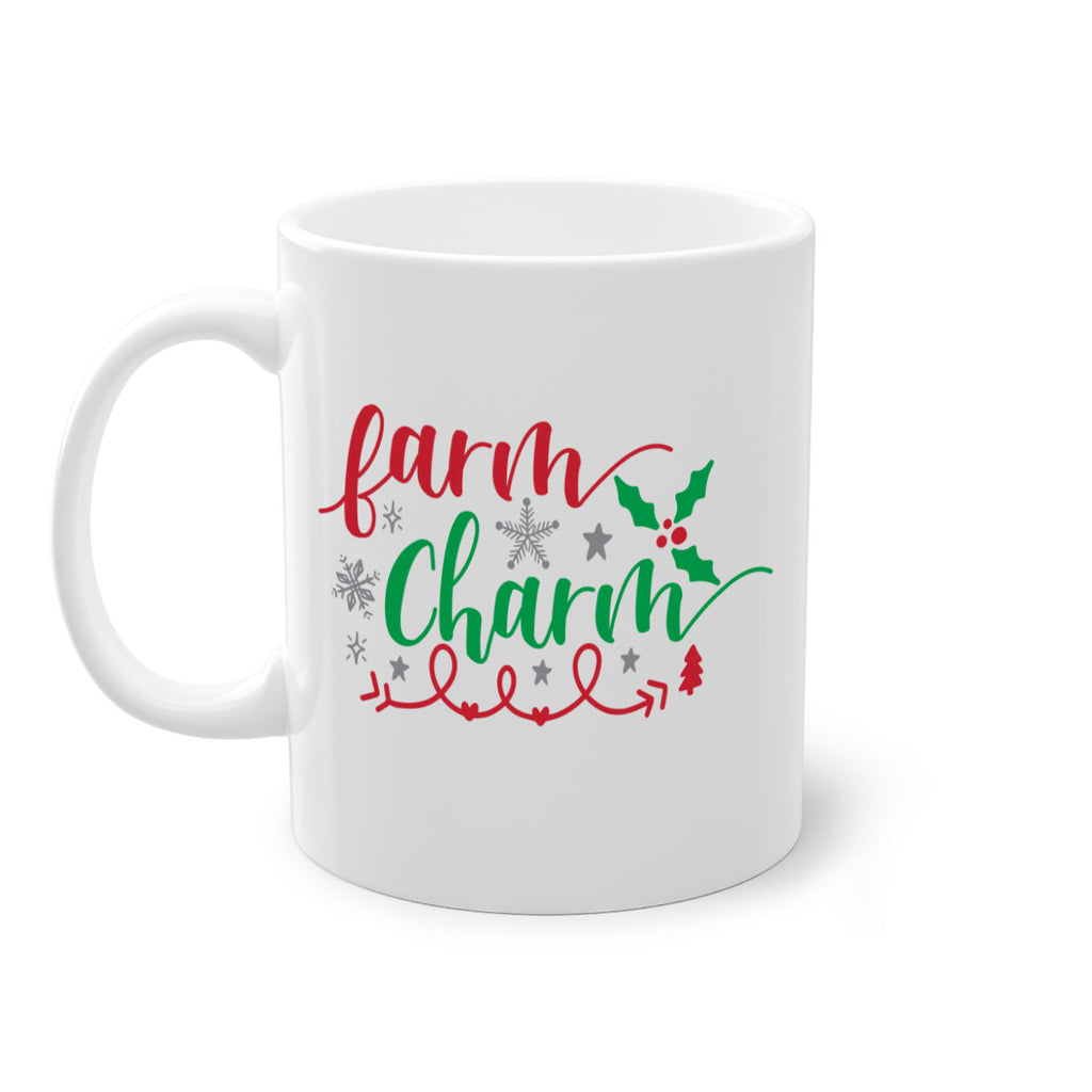 farm charm style 205#- christmas-Mug / Coffee Cup