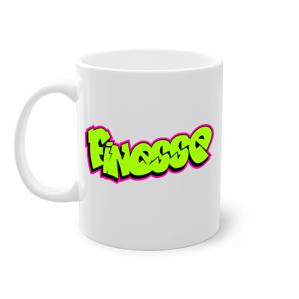 finesse 154#- black words - phrases-Mug / Coffee Cup