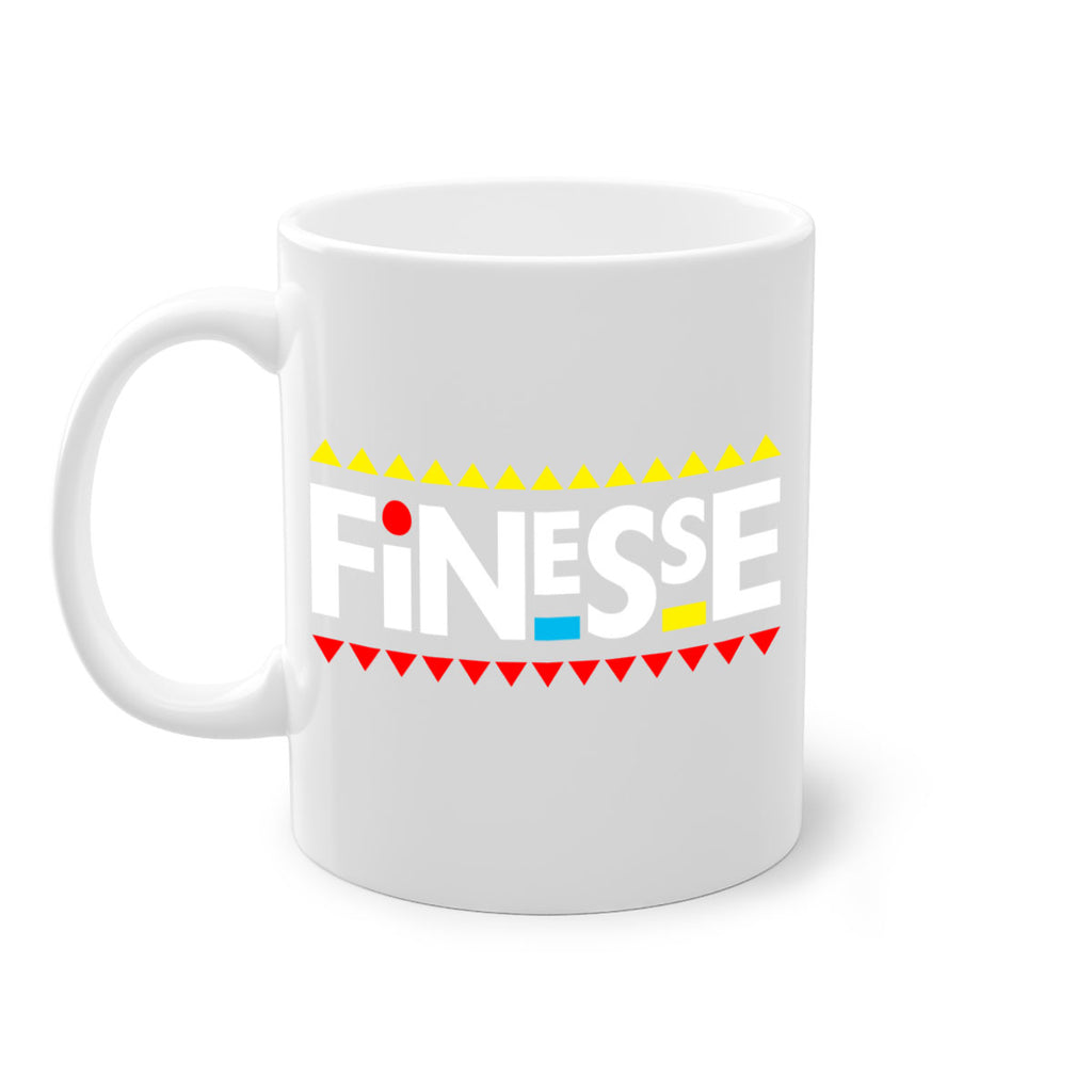 finesse 158#- black words - phrases-Mug / Coffee Cup