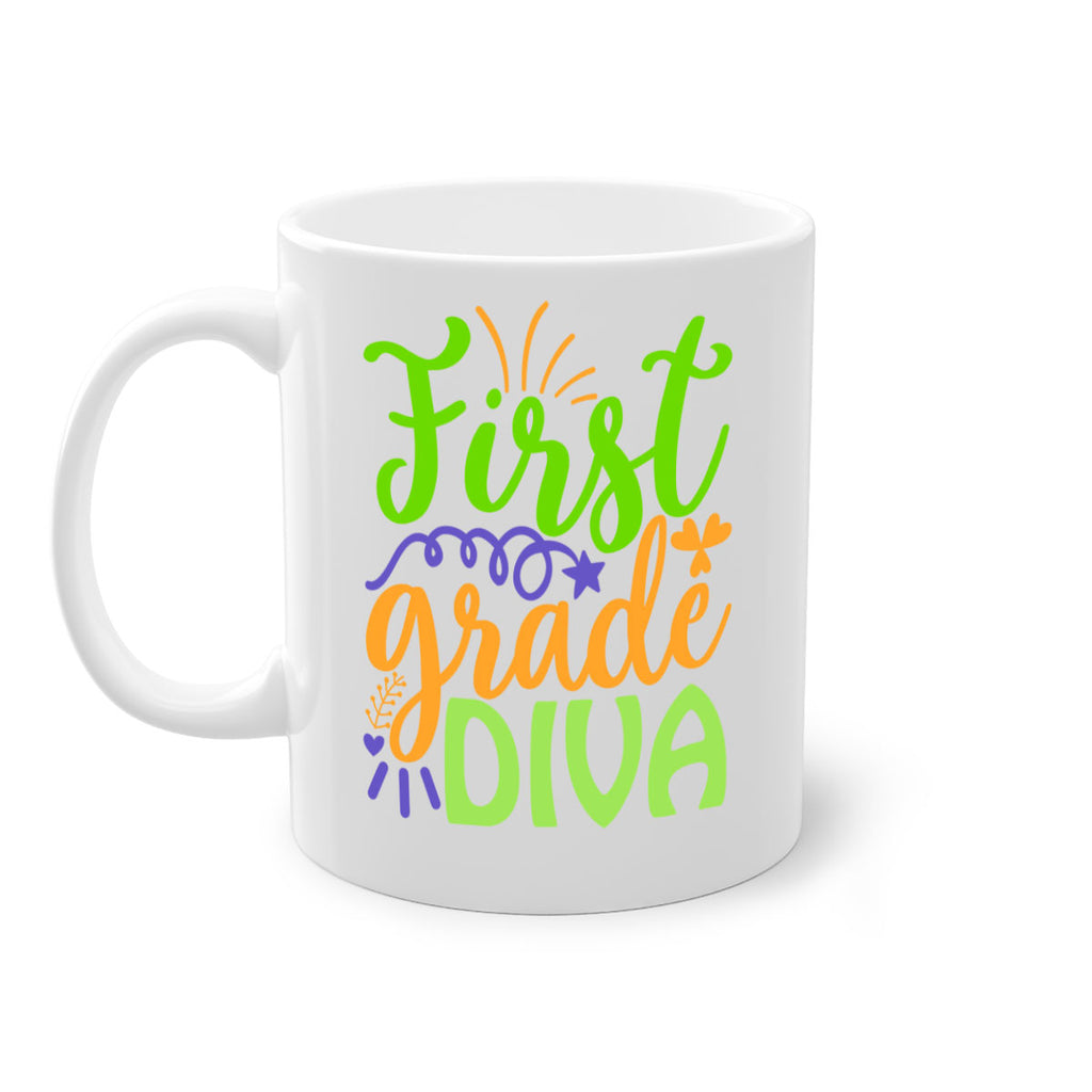 first grade diva 21#- mardi gras-Mug / Coffee Cup