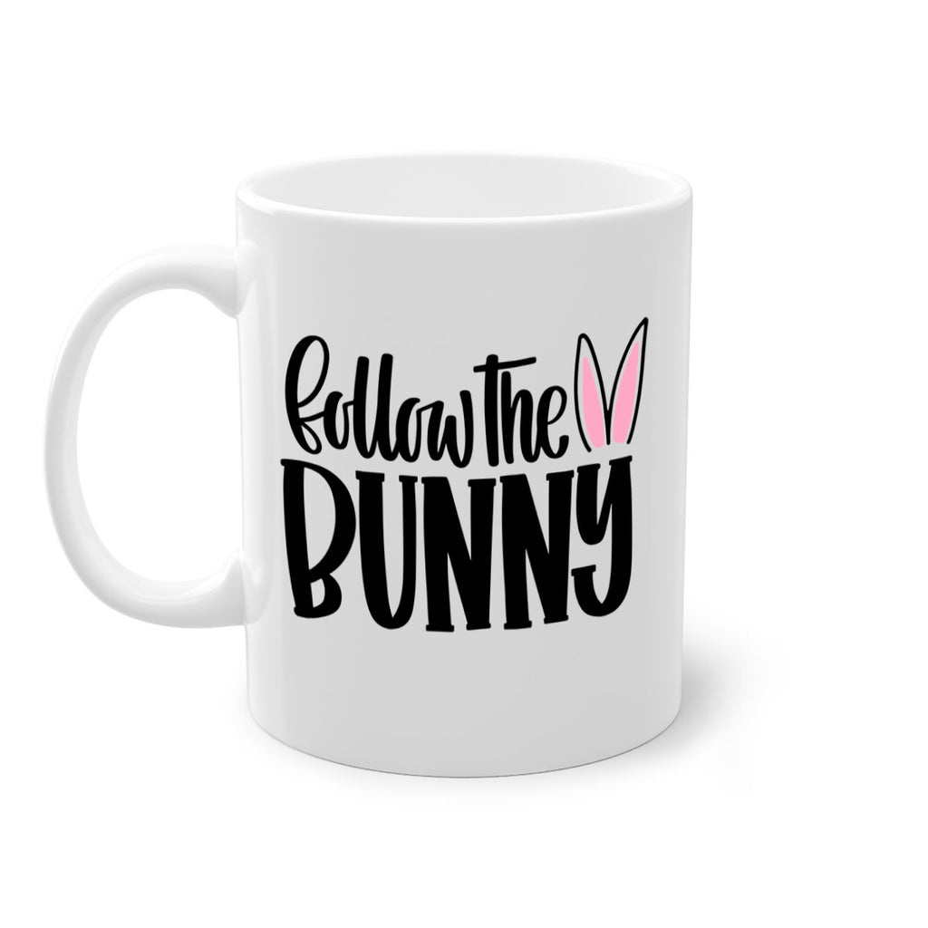 follow the bunny 44#- easter-Mug / Coffee Cup