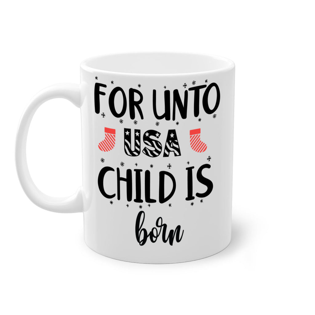 for unto us a child is born style 212#- christmas-Mug / Coffee Cup