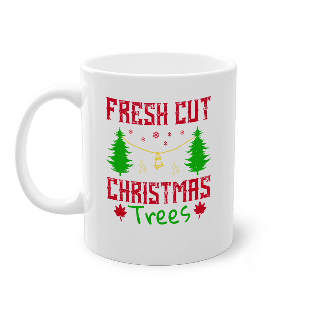 fresh cut christmas trees 452#- christmas-Mug / Coffee Cup