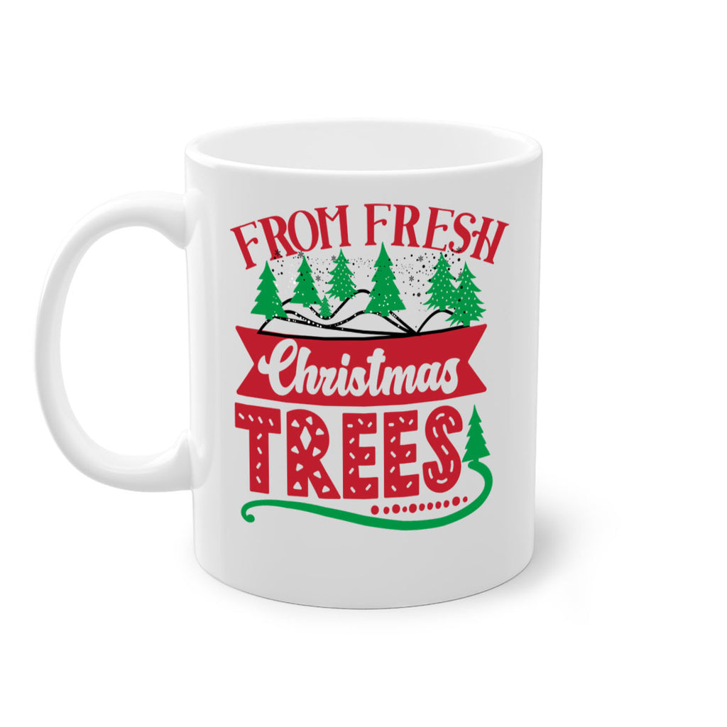 from fresh christmas trees style 218#- christmas-Mug / Coffee Cup