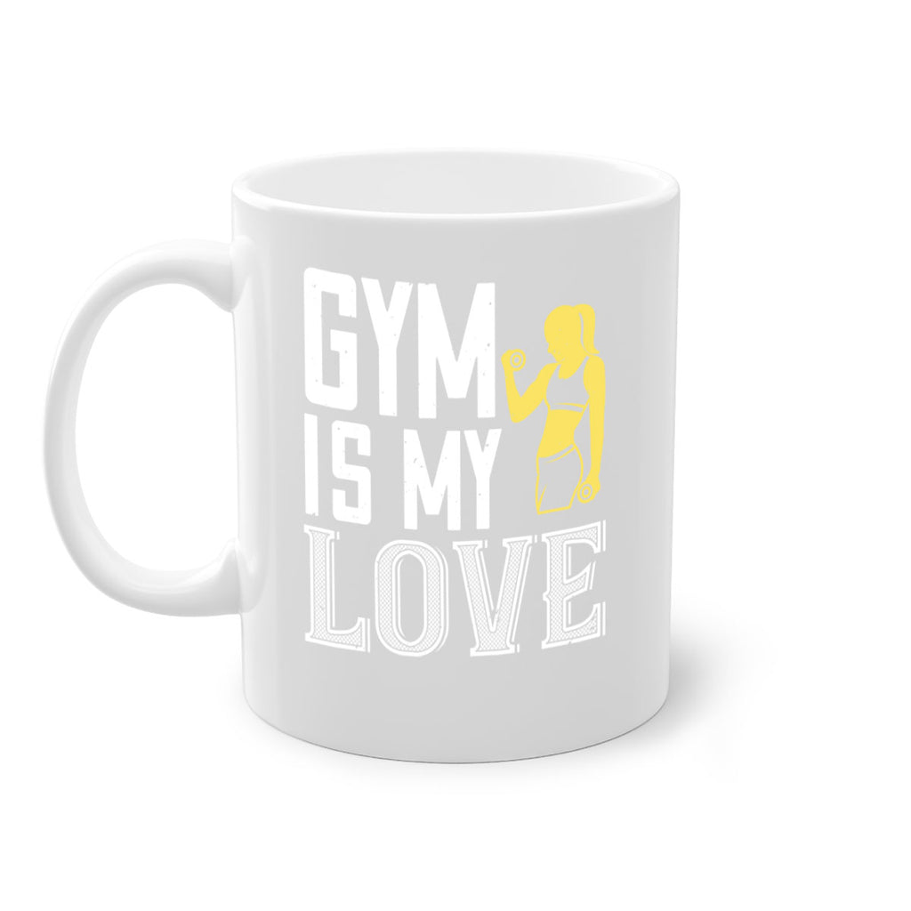gym is my love 98#- gym-Mug / Coffee Cup