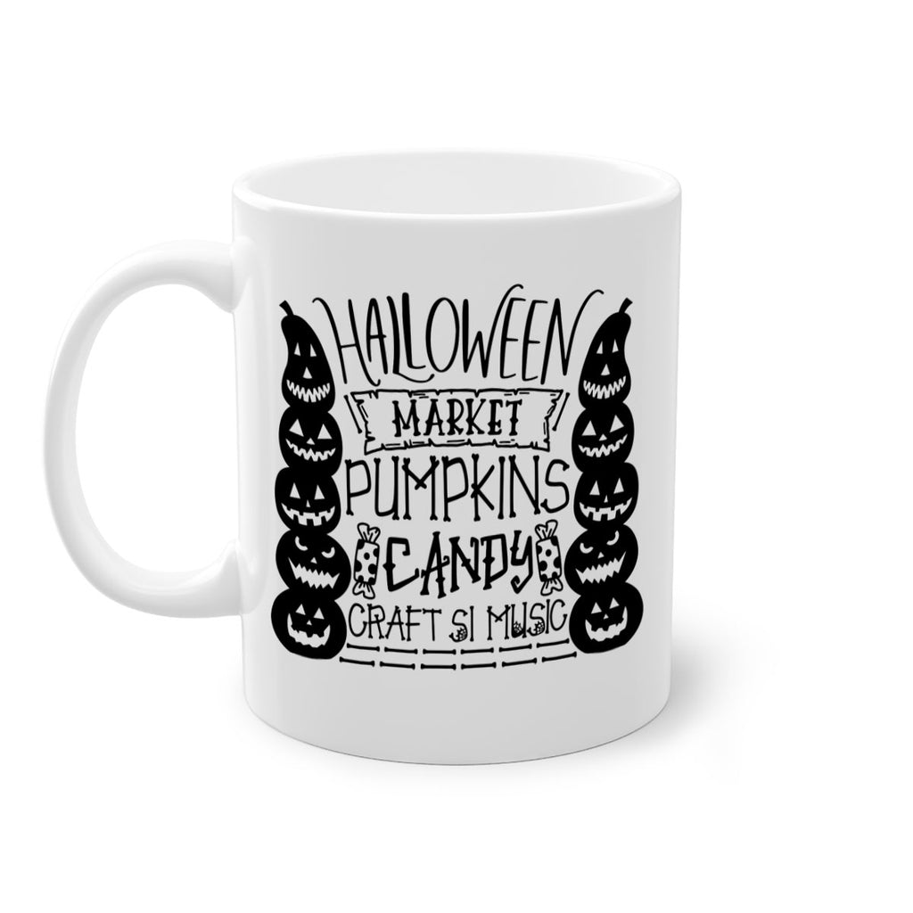 halloween market pumpkins candy 73#- halloween-Mug / Coffee Cup