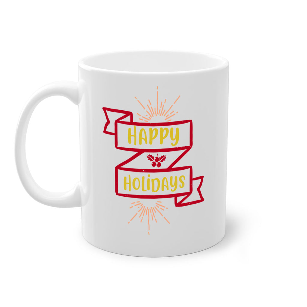 happy holidays 449#- christmas-Mug / Coffee Cup