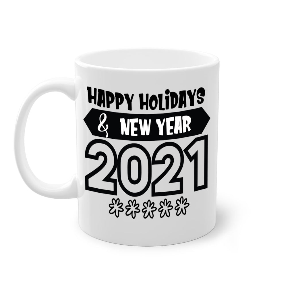 happy holidays new year style 257#- christmas-Mug / Coffee Cup