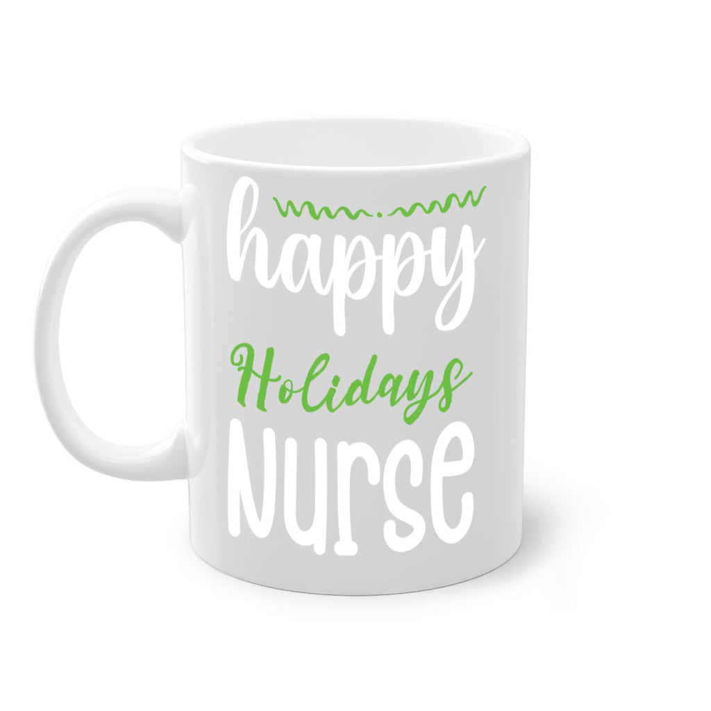 happy holidays nurse style 261#- christmas-Mug / Coffee Cup