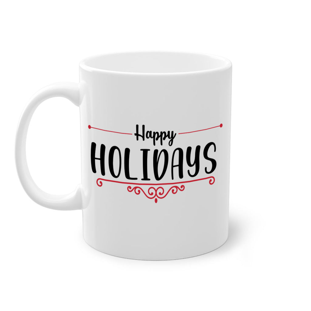 happy holidays style 262#- christmas-Mug / Coffee Cup