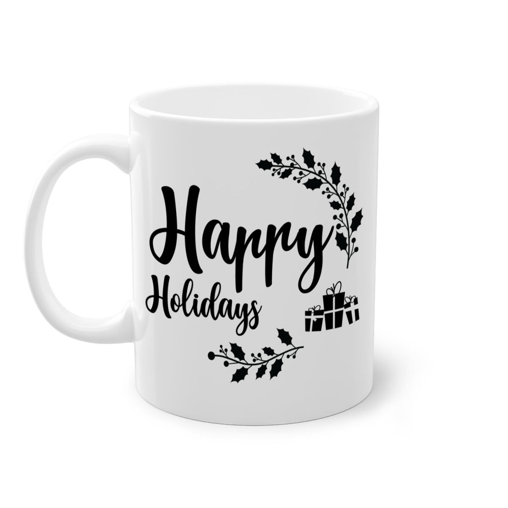 happy holidays style 7#- christmas-Mug / Coffee Cup