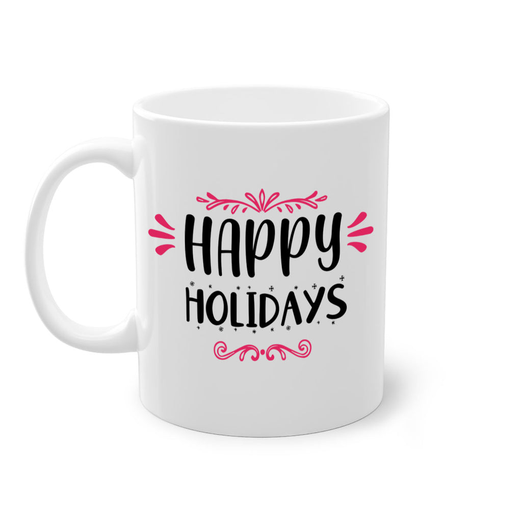 happy holidays style 8#- christmas-Mug / Coffee Cup