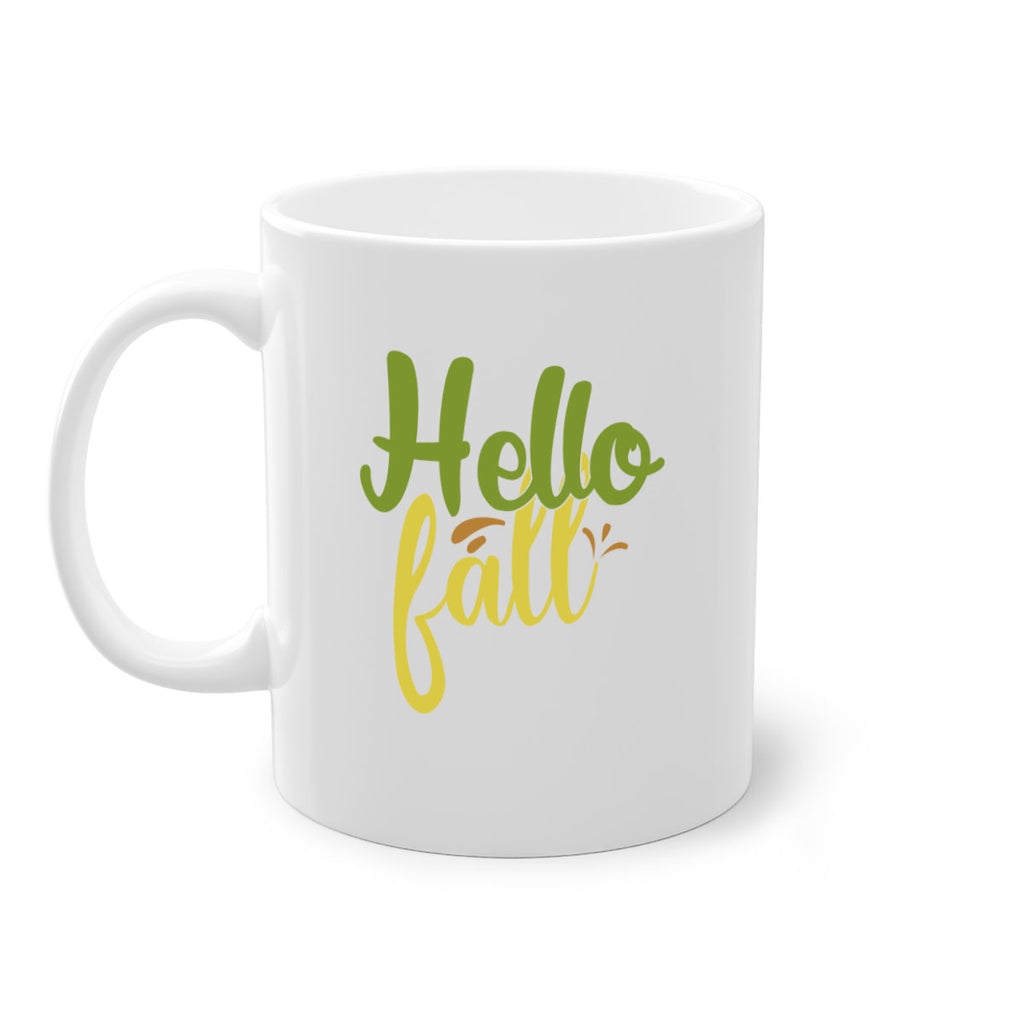 hello fall 55#- thanksgiving-Mug / Coffee Cup