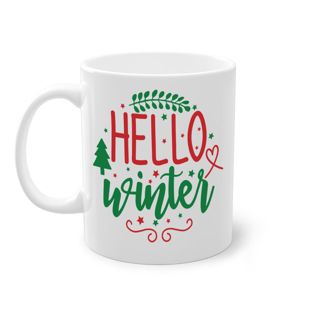 hello winter style 286#- christmas-Mug / Coffee Cup