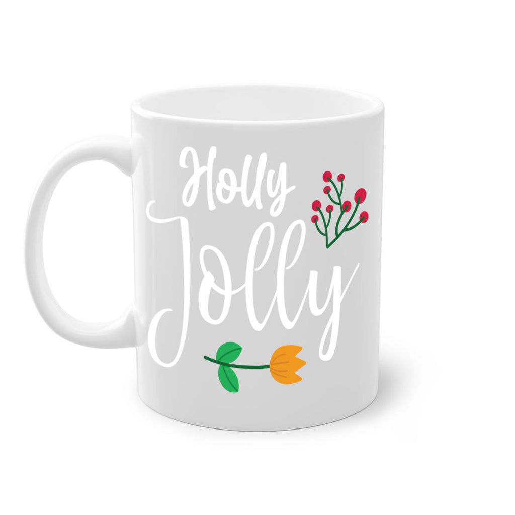 holly jolly style 299#- christmas-Mug / Coffee Cup