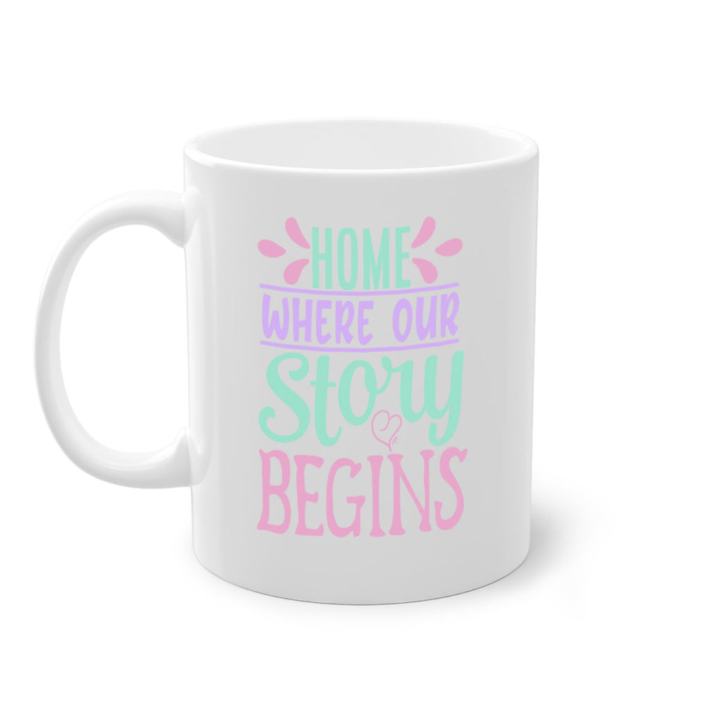 home where our story begins 23#- home-Mug / Coffee Cup