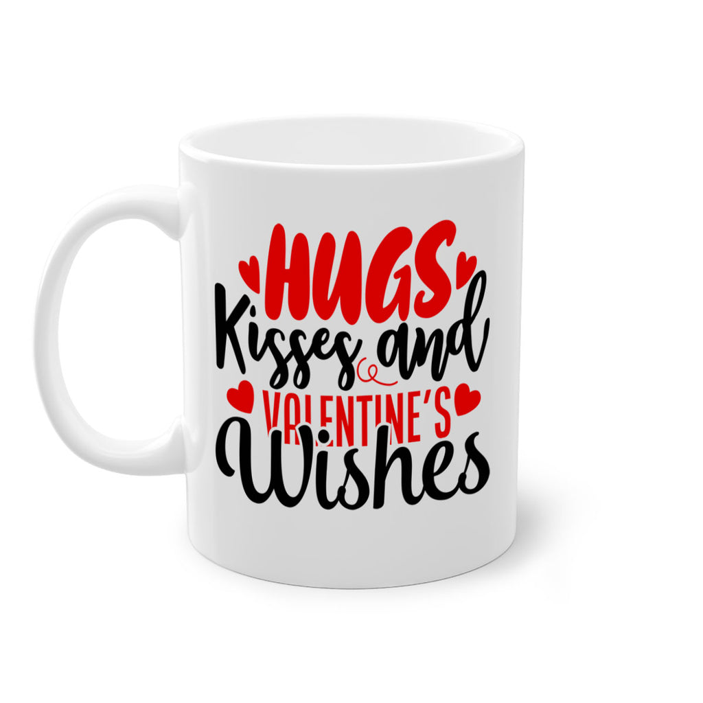 hugs kisses and valentines wishes 78#- valentines day-Mug / Coffee Cup