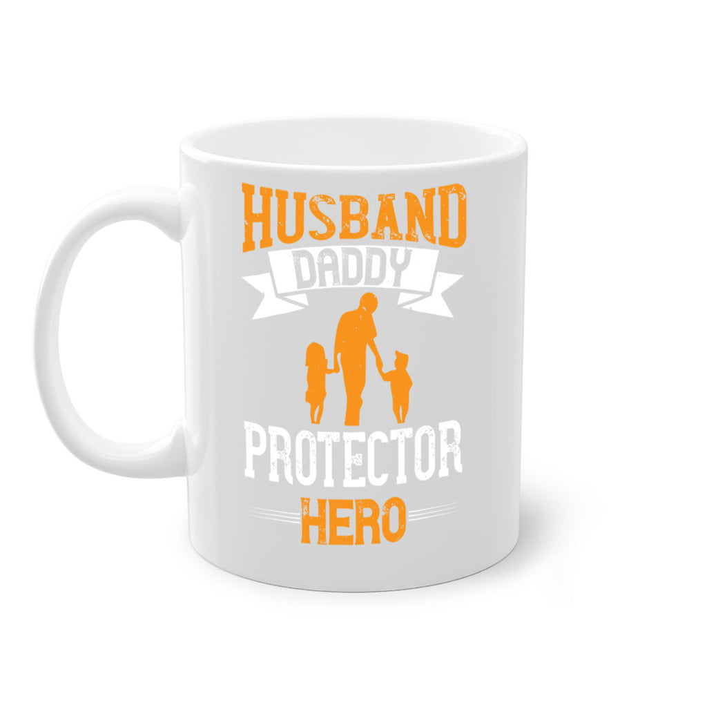 husband daddy protector hero 252#- fathers day-Mug / Coffee Cup