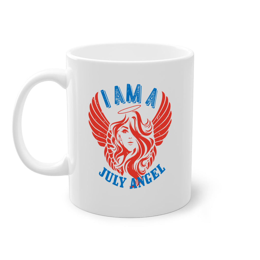 i am a july angel Style 91#- birthday-Mug / Coffee Cup