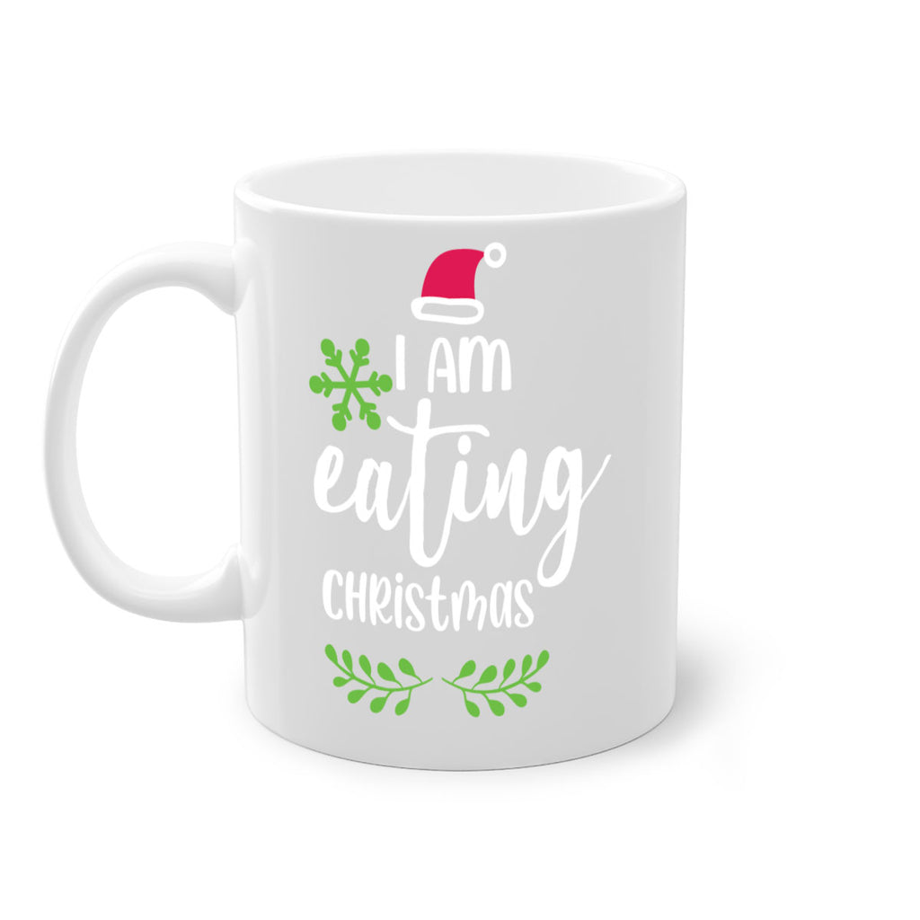 i am eating christmas style 314#- christmas-Mug / Coffee Cup