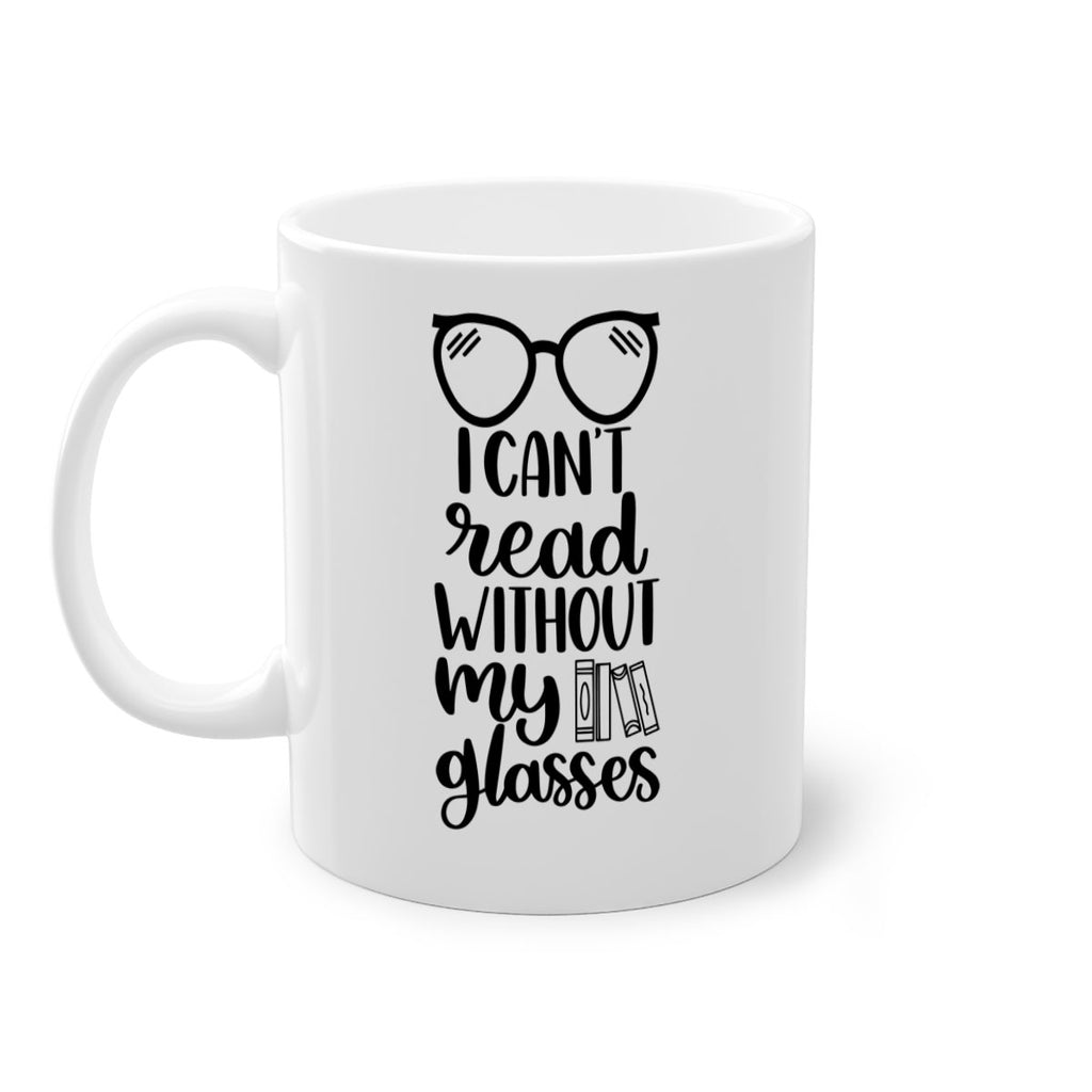 i cant read without 38#- Reading - Books-Mug / Coffee Cup
