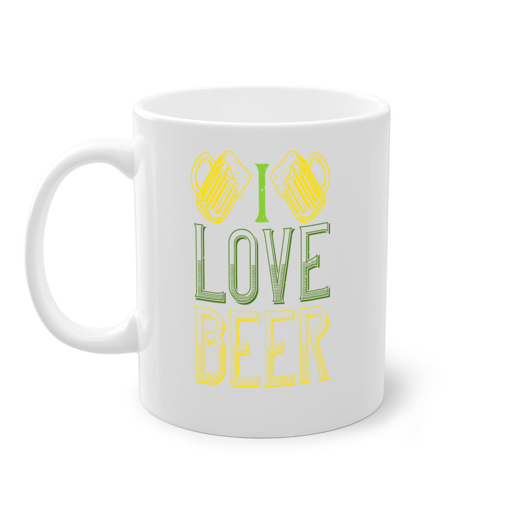 i love beer Style 134#- St Patricks Day-Mug / Coffee Cup