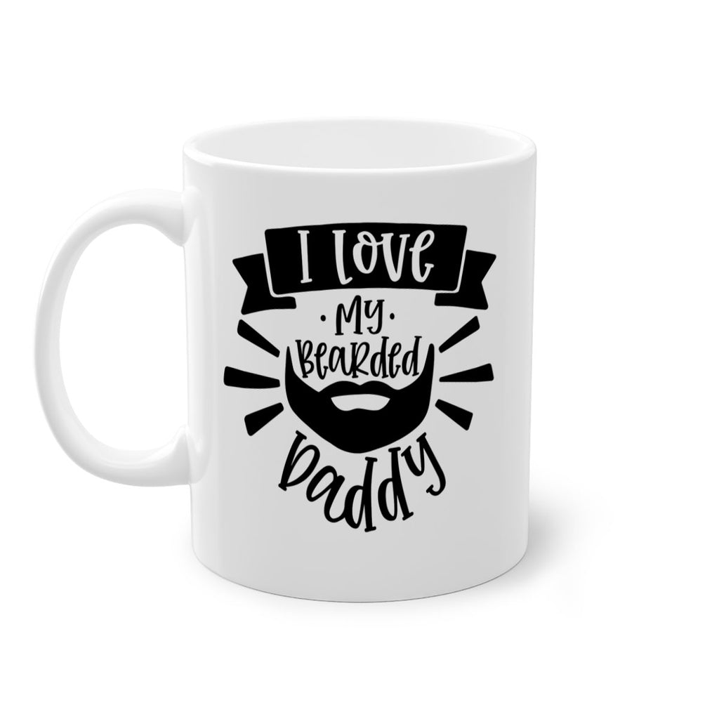 i love my bearded daddy 42#- fathers day-Mug / Coffee Cup