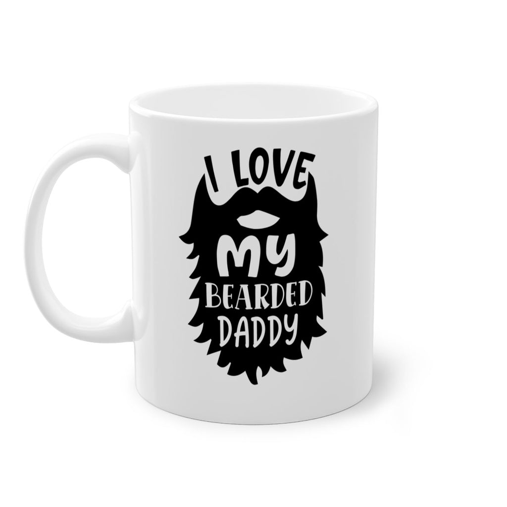 i love my bearded daddy Style 248#- baby2-Mug / Coffee Cup